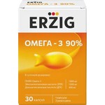 Омега-3 90%, Erzig (Эрциг) капсулы 1400 мг 30 шт