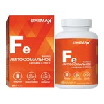 Железо липосомальное + витамин С В9 В12, Starmax (Стармакс) капсулы 436 мг 60 шт БАД к пище