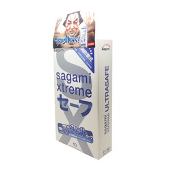 Презервативы Sagami экстрим ультрасейф 10 шт.