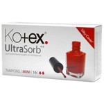 Тампоны, Kotex (Котекс) 16 шт ультра сорб силки ковер мини