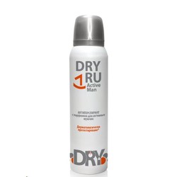 Дезодорант-антиперспирант для мужчин DryRu Актив Мен с парфюмом для активных мужчин спрей 150 мл