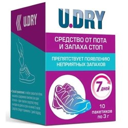 Средство от пота и запаха стоп U.Dry 10 шт.