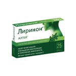 Лиринон алтей, таблетки для рассасывания 210 мг 25 шт