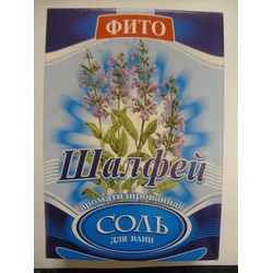 Соль для ванн с пеной шалфей 400 г