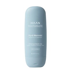 Зубная паста Haan перечная мята с фтором и пребиотиками отбеливающая 50 мл