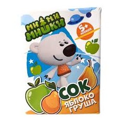 Сок Ми-ми-мишки яблочно-грушевый 5+ мес 200 мл