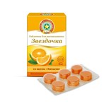 Звездочка, таблетки для рассасывания 2.4 г 18 шт апельсин