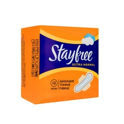 Прокладки Stayfree ультра нормал 10 шт.