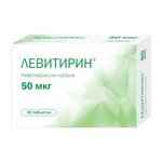 Левитирин, таблетки 50 мкг 50 шт