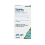 Скертцо, порошок для приготовления суспензии для приема внутрь 20 мг/мл 26.5 г (50 мл) флакон в комплекте с мерным шприцем с насадкой