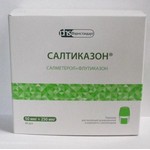 Салтиказон, порошок для ингаляций дозированный 50 мкг+250 мкг/доза 60 шт в комплекте с устройством для ингаляций