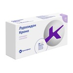 Луразидон Кроно, таблетки покрытые оболочкой пленочной 20 мг 28 шт