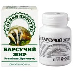 Барсучий жир, капсулы 400 мг 100 шт премиум