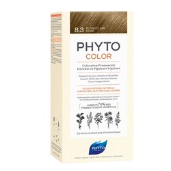 Краска для волос Phytosolba 125 мл Фитоколор 8.3 светлый золотистый блонд