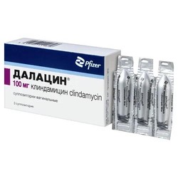 Далацин супп. ваг. 100 мг 3 шт.