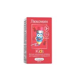 Люкомин Kids, капсулы жевательные 500 мг 120 шт БАД 3+ вишня