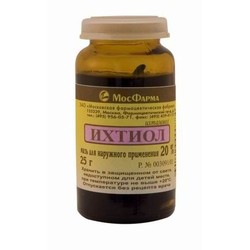 Ихтиоловая мазь д/наружн. прим. 20% 25 г 1 шт.