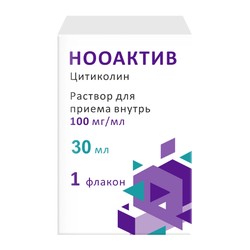 Нооактив р-р д/приема внутрь 100 мг/мл 30 мл 1 шт.