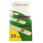 Тест-полоски (полоски электрохимические), 25 шт ПКГЭ-02 к глюкометру сателлит
