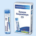 Калиум бихромикум С9, гранулы гомеопатические 4 г 1 шт