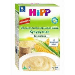 Каша безмолочная Hipp зерновая кукурузная органическая с 5 мес 200 г