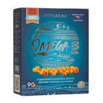 Омега-3 премиум, капсулы 90 шт жир лосося камчатского 32%