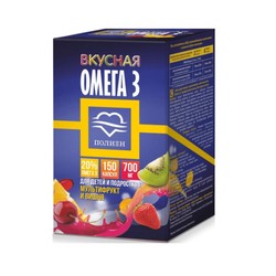 Омега-3 150 шт. капс. 700 мг вишня и мультифрукт