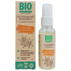 Натуральный репеллент Biozone Антикомарин масло для тела с эфирным маслом ванили 45 мл