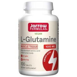 L-Глютамин Jarrow Formulas 100 шт. табл. 1000 мг / 1317 мг