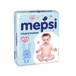 Подгузники, Mepsi (Мепси) 6-11 кг р. m 64 шт