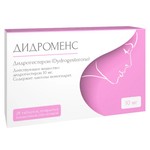 Дидроменс, таблетки покрытые оболочкой пленочной 10 мг 28 шт