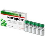 Ингарон, лиофилизат для приготовления раствора для внутримышечного и подкожного введения 500 тыс.МЕ 5 шт флаконы