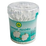 Ватные палочки, Планета Здоровья 100 шт стакан