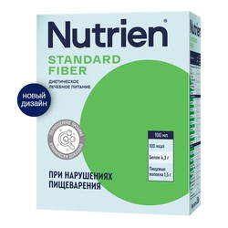 Смесь для энтерального питания сухая пор. Nutrien Стандарт с пищевыми волокнами нейтральный вкус 350 г пачка