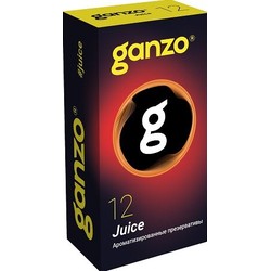 Презервативы Ganzo Джус цветные ароматизированные 12 шт.