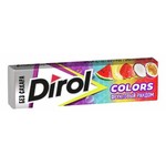 Жевательная резинка, Dirol (Дирол) 13.6 г 1 шт Колорс Фруктовый рандом (10 подушечек в упаковке)