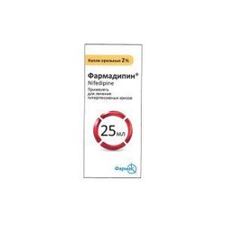 Фармадипин капли орал. 2% 25 мл 1 шт.