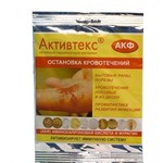 Салфетки, Активтекс р. 10смх10см 10 шт АКФ с е-аминокапроновой кислотой и фурагином