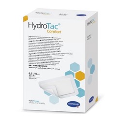 Повязка губчатая самофиксирующаяся Hydrotac комфорт с гидрогелевым покрытием р. 6.5смх10см 10 шт.