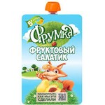 Пюре, Фрумка 90 г фруктовый салатик