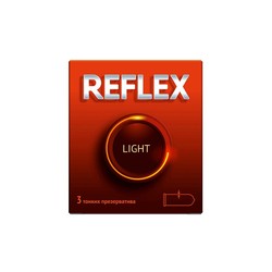 Презервативы Reflex лайт тонкие 3 шт.