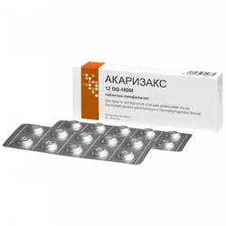 Акаризакс табл.-лиофилизат 12 SQ-HDM 30 шт.