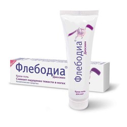Крем-гель для ног Флебодиа 1 шт. 50 мл