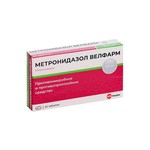 Метронидазол Велфарм, таблетки 250 мг 20 шт