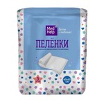 Пеленки впитывающие детские, Medhelp (МедХелп) р. 60смх60см 5 шт