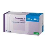 Телмиста Н, таблетки 12.5 мг+40 мг 28 шт