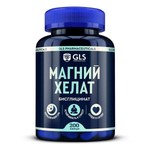Магний хелат, GLS (ДжиЭлЭс) капсулы 400 мг 200 шт БАД