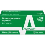 Фонтурацетам-Акрихин, таблетки 100 мг 60 шт