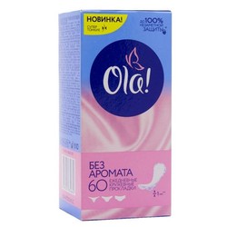Прокладки женские ежедневные Ola лайт мультиформ 60 шт.