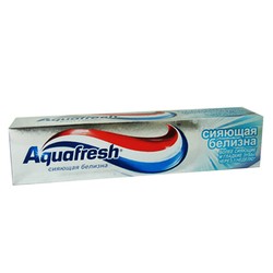 Зубная паста Aquafresh сияющая белизна 100 мл